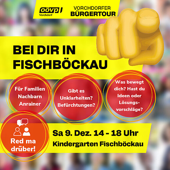 Bürgertour ÖVP Vorchdorf Fischböckau